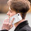 Magnetic Abrasive tok iPhone 17 Air-hoz MagSafe kompatibilitással - matt fehér - 4. kép