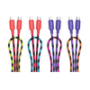 USB C - Lightning kábel Hoco PD 27W 1 m X116 színátmenetes piros - 1. kép