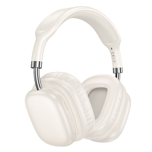 HOCO vezetékes bluetooth fejhallgató W52 tejesfehér