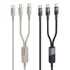 Kábel 2 az 1-ben USB C-ről USB C-re / USB C Hoco 5A 100W 1,2 m U139 arany - 1. kép