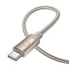 Kábel USB A-ról USB C-re Hoco 3A 1 m X117 arany - 0. kép
