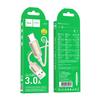 Kábel USB A-ról USB C-re Hoco 3A 1 m X117 arany - 4. kép
