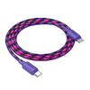 Type-C USB kábel Hoco 3A 60W 1 m X116 gradiens lila - 0. kép