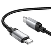 Cable USB C to USB C Hoco 3A 60W 1 m X117 fekete - 1. kép