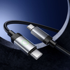 Cable USB C to USB C Hoco 3A 60W 1 m X117 fekete - 4. kép