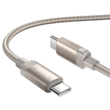 Type-C USB kábel Hoco 3A 60W 1 m X117 arany