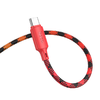 USB-C kábel Hoco 3A 60W 1 m X116 gradiens piros - 0. kép