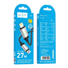 USB C - Lightning Hoco PD 27W 1 m X117 arany - 3. kép