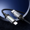 Hoco 2,4A 1 m USB A-hoz Lightning kábel fekete - 1. kép
