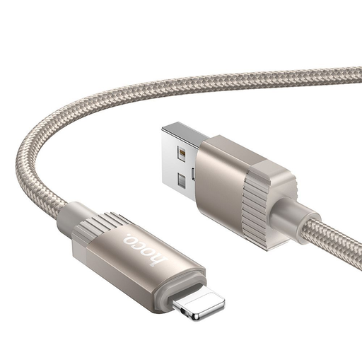 Hoco USB A - Lightning kábel 2,4A 1 m X117 arany