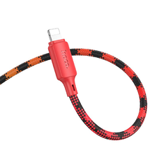Hoco PD 27W 1 m X116 átmenetes lila Lightning USB kábel