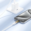 Adapter USB C - Lightning Hoco UA36D átlátszó arany - 1. kép