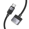 Kábel USB C - Mag3 Hoco 5A 140W mágneses 1,8 m U141 fekete Macbookhoz - 4. kép