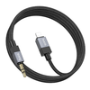 Kábel AUX Jack 3,5 mm (férfi) - Lightning (férfi) Hoco 1 m UPA32A fekete DAC - 1. kép
