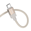AUX Jack 3,5 mm (férfi) - USB C (férfi) Hoco 1 m UPA32B arany átalakító kábel DAC - 0. kép