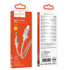 AUX Jack 3,5 mm (férfi) - USB C (férfi) Hoco 1 m UPA32B arany átalakító kábel DAC - 1. kép