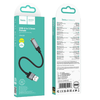 AUX Jack 3,5 mm (férfi) - Jack 3,5 mm (férfi) Hoco 1 m UPA32 fekete - 0. kép
