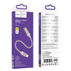 AUX USB C (apa) - Jack 3,5 mm (anya) Hoco UPA32C adapter, arany DAC - 2. kép