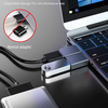 Techsuit - Prémium OTG Adapter SlateVolt (A8) - USB 3.0-ról Type-C-re, 5Gbps, 3A, Alumínium ötvözet, Gyors adatátvitel - Szürke. - 1. kép