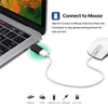 Techsuit - OTG Adapterek TriVoltX (A13) - 2x USB Type-C / Micro-USB, 3A, Plug&Play, Gyors Átvitel, Kamerához/MP3-hoz - Fekete. - 0. kép