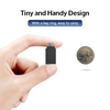 Techsuit - OTG Adapterek TriVoltX (A13) - 2x USB Type-C / Micro-USB, 3A, Plug&Play, Gyors Átvitel, Kamerához/MP3-hoz - Fekete. - 2. kép