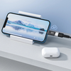 Techsuit - OTG Adapter HyperPort (A6) - USB3.0-ról Lightning-re, PD30W, 5Gbps, GaN, átalakító iPhone-hoz - Fekete / Narancssárga. - 1. kép