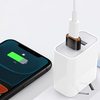 Telefonhoz való OTG Adapter - Techsuit HyperPort (A7) - Type-C Női csatlakozó USB3.0 Férfi csatlakozóra, 5Gbps, 10A Átalakító - Fekete / Narancssárga. - 3. kép