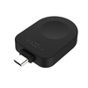 Fixed - Vezeték nélküli töltő (FIXDW-SAP-BK) - USB-C adapter Galaxy Watchhoz, kompatibilis a Powerstation Unival - Fekete - 0. kép