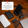 Fixed - Vezeték nélküli töltő (FIXDW-SAP-BK) - USB-C adapter Galaxy Watchhoz, kompatibilis a Powerstation Unival - Fekete - 3. kép