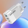 Techsuit - Fali töltő (CHPD131) - GaN, USB, Type-C, Gyors töltés, 65W - Fehér. - 2. kép