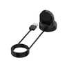 Techsuit - USB Okosóra Vezeték nélküli Töltőkábel (THC4) - Huawei Watch GT/GT2/Honor Watch GS3i-hez, 3,5W, Asztali Tartóval - Fekete. - 0. kép