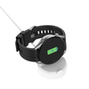 Techsuit - USB Okosóra Vezeték nélküli Töltőkábel (THC4) - Huawei Watch GT/GT2/Honor Watch GS3i-hez, 3,5W, Asztali Tartóval - Fekete. - 1. kép