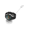 Techsuit - USB Okosóra Vezeték nélküli Töltőkábel (THC4) - Huawei Watch GT/GT2/Honor Watch GS3i-hez, 3,5W, Asztali Tartóval - Fekete. - 2. kép