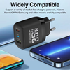 Techsuit - Prémium fali töltő (CHPD174) - GaN, USB QC3.0, Type-C PD35W - Fehér - 2. kép