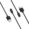 Techsuit - Vezeték nélküli töltőkábel okosórákhoz (THH1) - Huawei Band 7/8/9/Watch Fit3 / Honor Band 6/9/ Oppo Watch2 - Fekete. - 0. kép