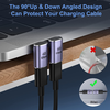 Techsuit - Prémium OTG Adapter TitanCoreX (A12) - Type-C - Type-C csatlakozóval, 10 Gbps, 3A, Plug and Play, PD Gyors Töltést Támogat - Fekete. - 0. kép