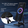 Techsuit - Prémium OTG Adapter TitanCoreX (A12) - Type-C - Type-C csatlakozóval, 10 Gbps, 3A, Plug and Play, PD Gyors Töltést Támogat - Fekete. - 2. kép