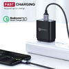 UGREEN USB-Micro USB kábel, QC 3.0, 2.4A, 1.5m (fekete), Micro USB kábel - 2. kép