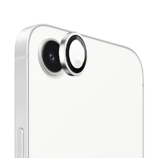  Blueo - Eredeti Fémkeretes Lencsevédő - iPhone 16 - Ezüst üvegfólia