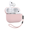  Blueo - Folyékony Szilikon Védőtok - AirPods Pro 2-hez - Homok Rózsaszín tok - 0. kép