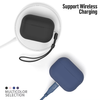  Blueo - Folyékony Szilikon Védőtok - AirPods Pro 2-hez - Homok Rózsaszín tok - 3. kép