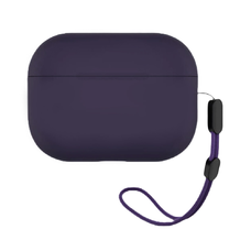  Blueo - Folyékony Szilikon Védőtok - AirPods Pro 2-höz - Lila tok