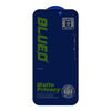  Blueo - Kémellenes Üveg - iPhone 13 / iPhone 13 Pro / iPhone 14 / iPhone 16e - Matt Fekete üvegfólia - 2. kép