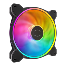 Fan Cooler Master - Case Fan - 14cm - MasterFan MF140 Halo2 - Fekete - MFL-B4DN-16NP2-R2