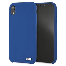 BMW Szilikon M Kollekció iPhone XR tok - Kék tok