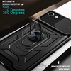  iPhone 6 Plus/6s Plus - Techsuit CamShield Series - Fekete tok - 4. kép