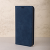 Smart Suede fliptok iPhone 11 sötétkék tok - 3. kép