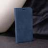 Smart Suede fliptok iPhone 11 sötétkék tok - 4. kép