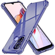 Xiaomi Redmi 12C - Nárazuvzdorné Priehľadné Silikónové Puzdro - Techsuit - Dymovo čierne puzdro Xiaomi Redmi 12C - Nárazuvzdorné Priehľadné Silikónové Puzdro - Techsuit - Dymovo čierne puzdro