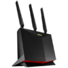 LAN/WIFI Asus 4G+ Cat. 12600Mbps Dual-Band AC2600 LTE Modem Router - 4G-AC86U - 1. kép